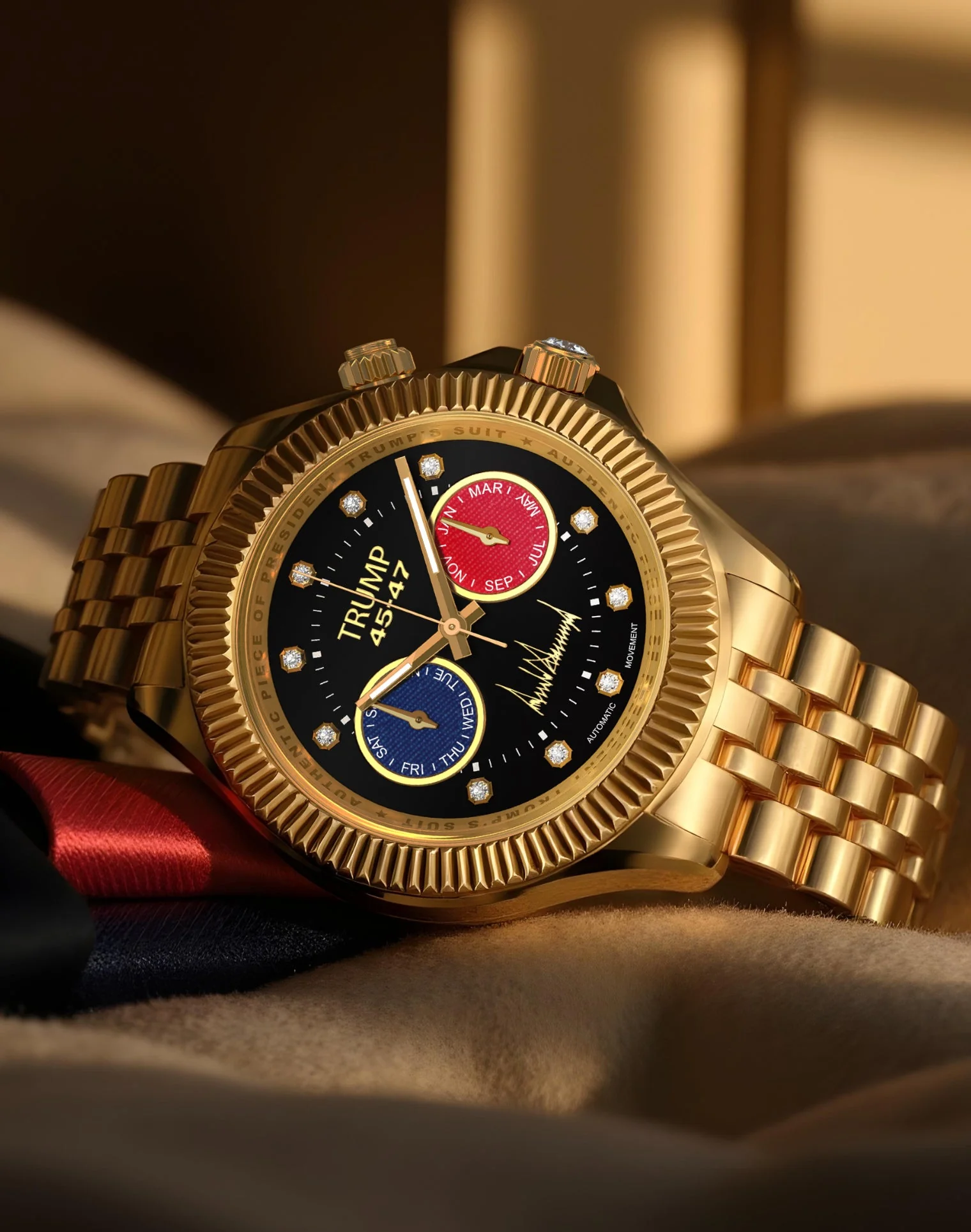 Mugshot Suit and Tie Collectible Watch - Image 8