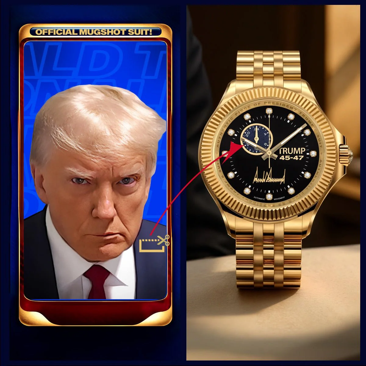 Mugshot Suit Collectible Watch - Image 3