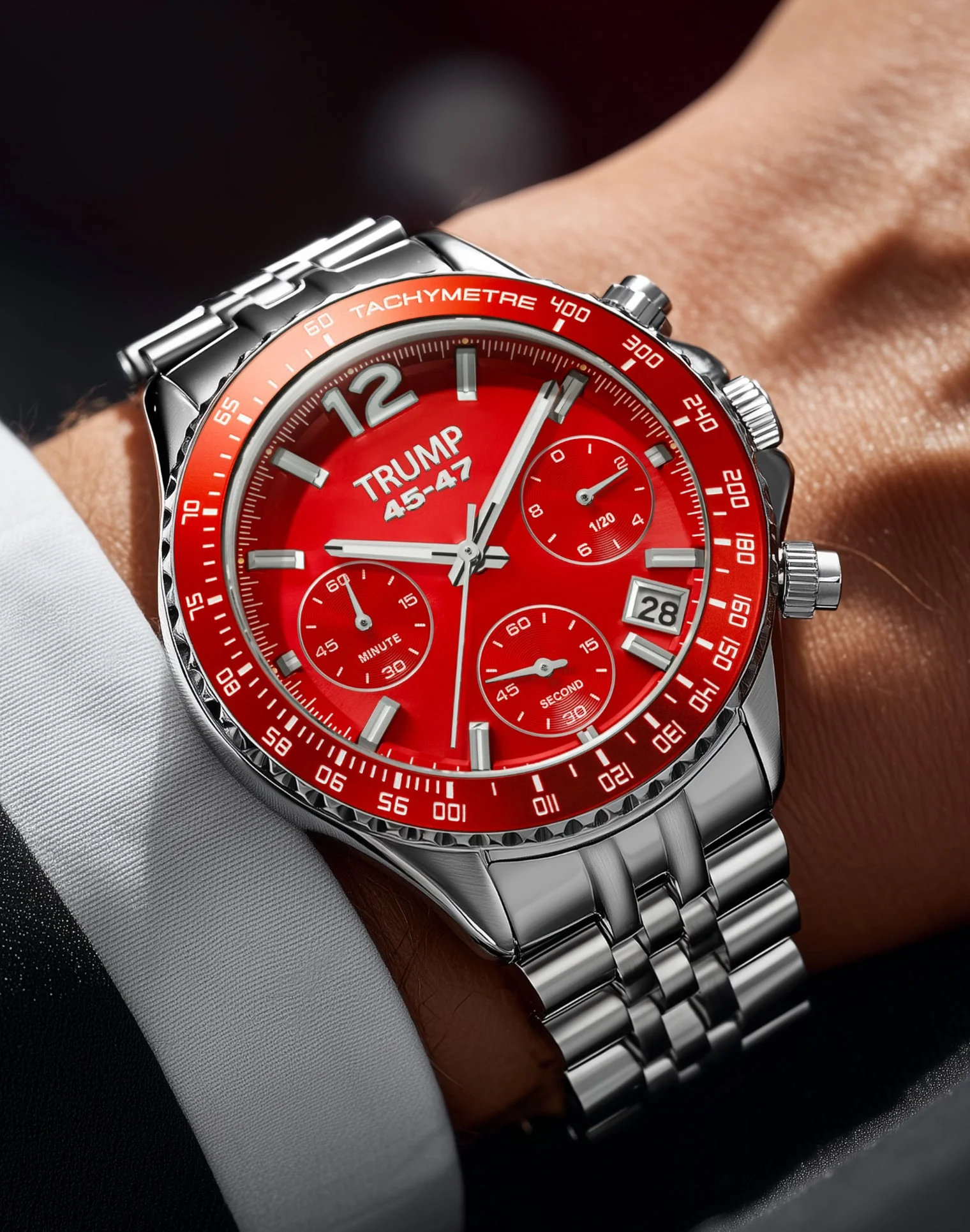 Fight Fight Fight Chronograph Red - Image 4